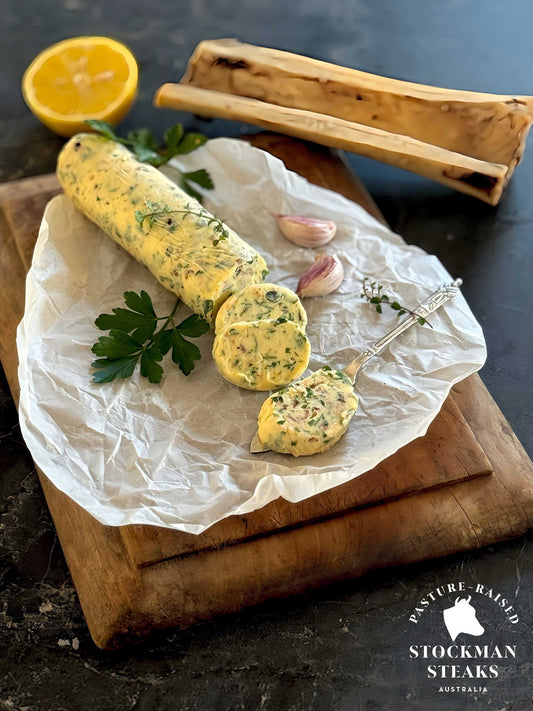 Marrow herb butter