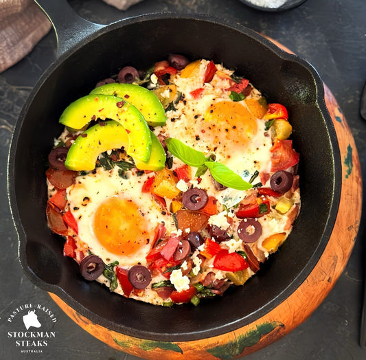 Mediterranean morning eggs (KETO)