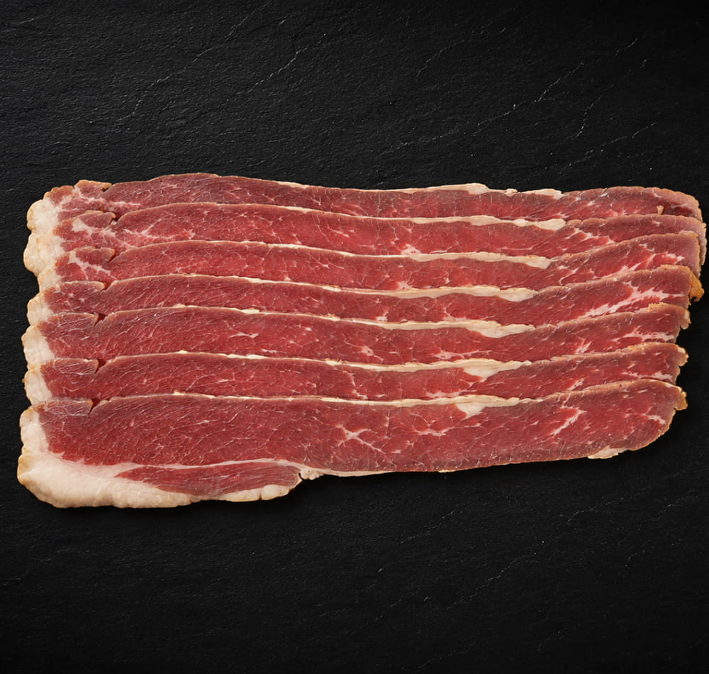 Beef Bacon - 200g (Nitrate Free) (Improved Recipe – New Cure)