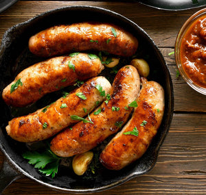 Angus & Black Pepper Sausages 80g x 6 Pieces