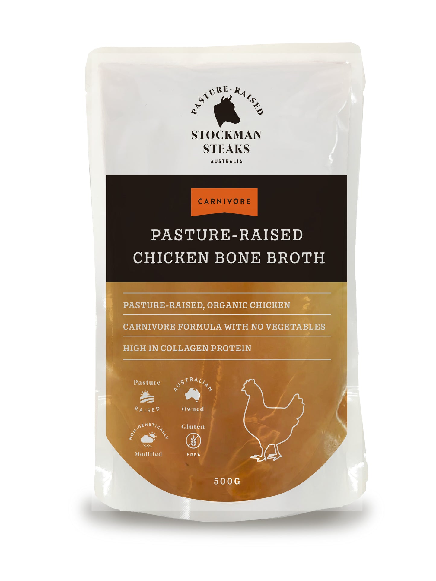 Box of 14 Chicken Bone Broths - Carnivore 500ml (NEW)