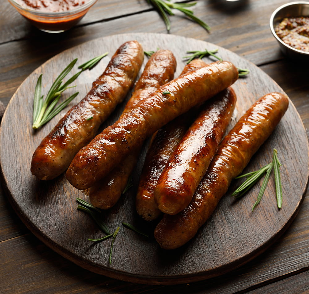Clean Sausages - Classic Plain Beef 6 X 80g