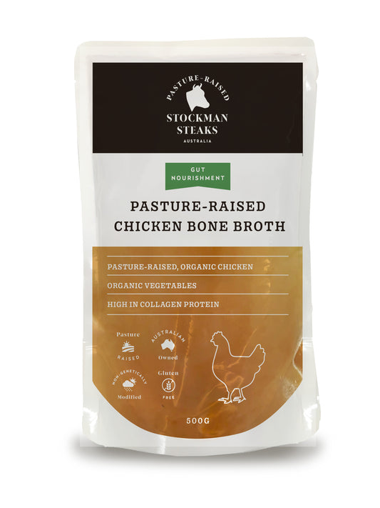 Box of 14 Chicken Bone Broths - Gut Nourishment 500ml (NEW)