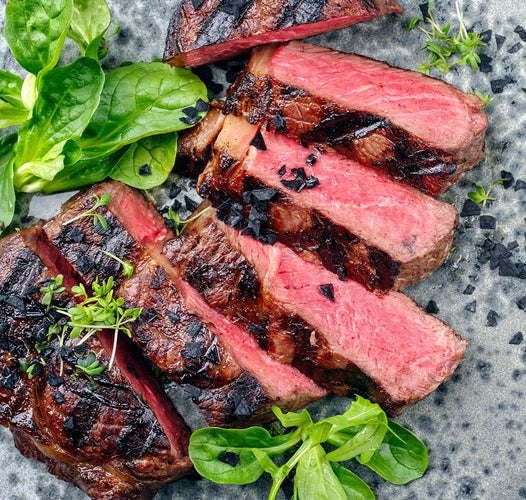 Fresh meat steaks